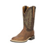 LUCCHESE RUDY TAN CHOCOLATE COWHIDE - BOOT MENS WESTERN - M4091.WF