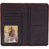 SILVER CREEK LONGHORN HERITAGE CHECK BOOK - ACCESSORIES WALLET  - E80325