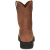 JUSTIN  ROUND-UP AGED BARK BROWN - BOOT MENS WORK - OW4764