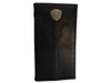 ARIAT CENTER BUMP SHIELD BLACK RODEO - ACCESSORIES WALLET  - A3549701