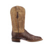 LUCCHESE CLIFF F. QUILL OSTRICH TAN - BOOT MENS WESTERN - CL1118.W8