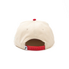 LANE FROST KHAKI WITH RED TEAL LOGO - HATS CAP  - FLANK