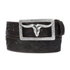 TONY LAMA 1 1/2 BROWN STOCKYARD - ACCESSORIES BELT MEN - C42858