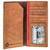 HOOEY BROWN  LOGO & BOOT STITCH - ACCESSORIES WALLET  - HW016-BR