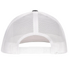 LAZY J RANCH WEAR BLACK & WHITE 3.5" SERAPE - HATS CAP  - BLKWHT3SV