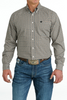 CINCH WHITE MEDALLION PRINT - MENS SHIRT  - MTW1105670