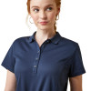 ARIAT NAVY TEK POLO - LADIES POLO  - 10042978