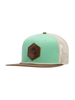LANE FROST LIGHT TEAL BROWN MESH - HATS CAP  - OUTLAW