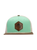LANE FROST LIGHT TEAL BROWN MESH - HATS CAP  - OUTLAW