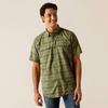 ARIAT VENTTEK OUTBOUND CLOVER GREEN - MENS SHIRT  - 10049019