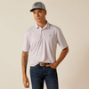 ARIAT ALL OVER PRINT WHITE - MENS POLO  - 10048777