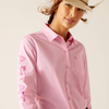 ARIAT TEAM KIRBY PRISM PINK - LADIES SHIRT COR - 10048754