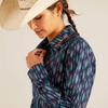 ARIAT TEAM KIRBY BACKWOODS PRINT - LADIES SHIRT  - 10048753