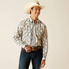 ARIAT PRESTON CLASSIC WHITE PRINT - MENS SHIRT  - 10048540
