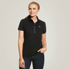 ARIAT PRIX 2.0  POLO BLACK - LADIES POLO  - 10030467