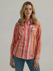 WRANGLER RETRO DRESS TOP SUNNY STRIPE - LADIES SHIRT  - 112345310