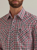 WRANGLER RETRO MODERN FIT RED PLAID - MENS SHIRT  - 112344301
