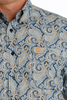 CINCH MULTI COLOR PAISLEY PRINT - MENS SHIRT  - MTW1105702