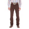 WRANGLER WRANCHER DRESS POLYSTER BROWN - MENS JEANS  - 82BN