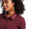 ARIAT TEAM LOGO KIRBY MAROON SERAPE - LADIES SHIRT COR - 10039458