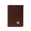 ARIAT DARK BROWN LEATHER TRIFOLD WAL - ACCESSORIES WALLET  - A35122283