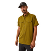 ARIAT VENTTEK FITTED WESTERN AVOCADO - MENS SHIRT  - 10043430