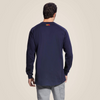 ARIAT FR AIR CREW NAVY - FR SHIRT COR - 10022327