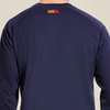 ARIAT FR AIR CREW NAVY - FR SHIRT COR - 10022327