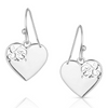 MONTANA SILVERSMITHS LOVE FOR TEXAS HEART - ACCESSORIES JEWELRY EARRINGS - ER5818