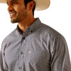 ARIAT TATUM CLASSIC FIT BLUE PRINT - MENS SHIRT  - 10048369