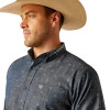 ARIAT TEAM EVERETT BLUE CHAMBRAY - MENS SHIRT  - 10050532