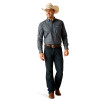 ARIAT TEAM EVERETT BLUE CHAMBRAY - MENS SHIRT  - 10050532