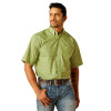 ARIAT TOBY GREEN PRINT - MENS SHIRT  - 10048373