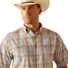 ARIAT TOBY GREEN PLAID - MENS SHIRT  - 10048429