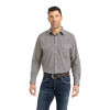 ARIAT GREYSEN CLASSIC ESTATE BLUE - MENS SHIRT  - 10042374