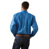 ARIAT LLOYD CLASSIC FIT BLUE PRINT - MENS SHIRT  - 10043770