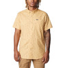 COLUMBIA RAPID RIVERS PRINTED CAMEL - MENS SHIRT  - 1768931292