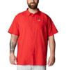 COLUMBIA SLACK TIDE CAMP RED SPARK - MENS SHIRT  - 1577052696