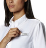 COLUMBIA WOMENS TAMIAMI II WHITE - LADIES SHIRT  - 1275711100