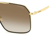 CARRERA BLACK GOLD BROWN SHADED - SUNGLASS CARRERA  - 333/S2M2