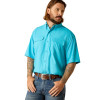 ARIAT VENTTEK OUTBOUND TURQUOISE - MENS SHIRT  - 10048734