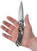 CASE BLACK ANODIZED ALUMINUM/WHITE - ACC KNIVES  - 25894