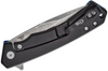 CASE BLACK ANODIZED ALUMINUM & BLUE - ACC KNIVES  - 25895