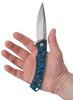 CASE BLACK ANODIZED ALUMINUM & BLUE - ACC KNIVES  - 25895