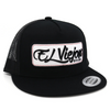 EL VIEJON EV PATCH WHITE BLACK BLACK - HATS CAP  - EV PATCH 14