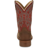 JUSTIN  JACKPOT ORANGE COWHIDE - BOOT MENS WESTERN - FN7011