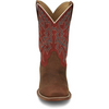 JUSTIN  JACKPOT ORANGE COWHIDE - BOOT MENS WESTERN - FN7011