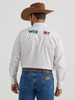 WRANGLER TEAM LOGO WHITE MEXICAN FLAG - MENS SHIRT  - 112346222