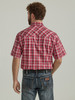 WRANGLER MODERN FIT RED PLAID - MENS SHIRT  - 112346239