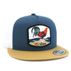 EL VIEJON GALLO GOLD/INDIGO FLAT - HATS CAP  - GALLO GOLD FLAT